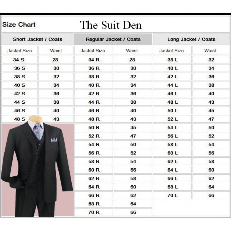 Men's 2-Piece Suit Slim Fit Set Hidden Expandable Waist Pants-P&L ...